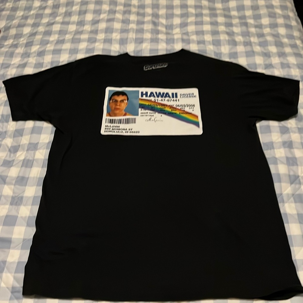 Superbad Mclovin drivers license T-shirt